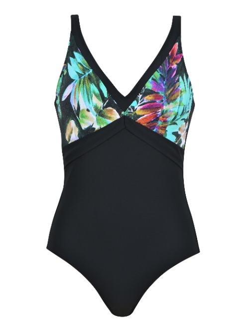 Naturana Badmode Dames blauw badpak