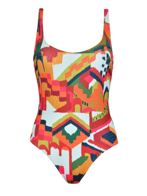 Naturana Badmode Dames rood badpak