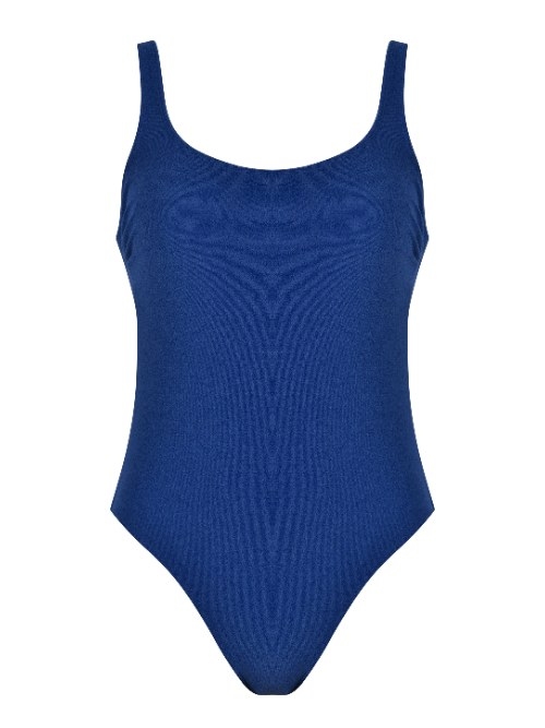 Naturana Badmode Dames marine blauw badpak