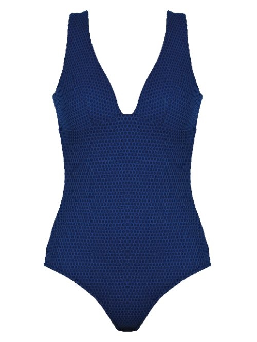 Naturana Badmode Dames blauw badpak