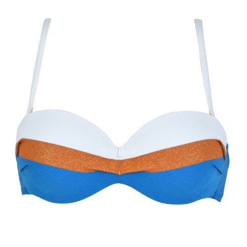 Naturana Badmode Dames groen voorgevormde bikinitop