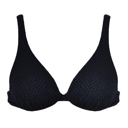 Naturana Badmode Dames zwart voorgevormde bikinitop