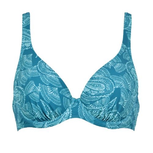 Naturana Badmode Dames groen voorgevormde bh