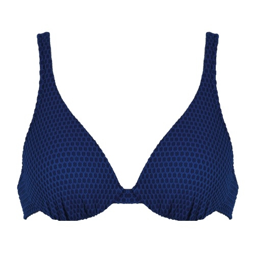 Naturana Badmode Dames blauw voorgevormde bikinitop
