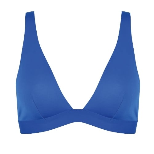 Naturana Badmode Dames blauw voorgevormde bikinitop
