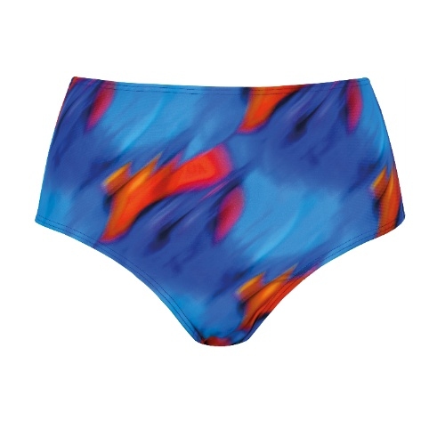 Naturana Badmode Dames blauw bikini broekje
