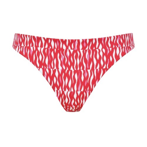 Naturana Badmode Dames rood/roze bikini broekje