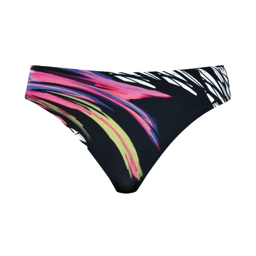 Naturana Badmode Dames zwart/wit bikini broekje
