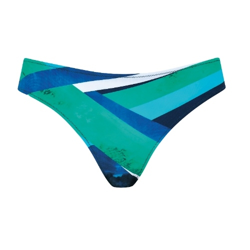 Naturana Badmode Dames petrol bikini broekje