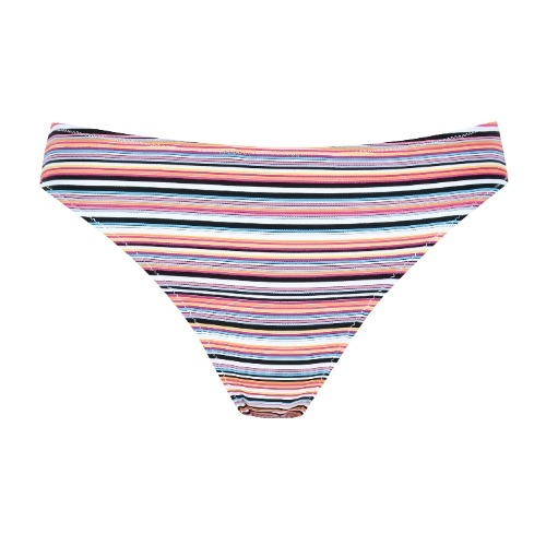 Naturana Badmode Dames wit/zwart bikini broekje