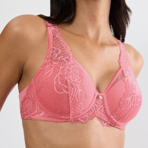 Triumph Wild Peony Florale roze voorgevormde bh