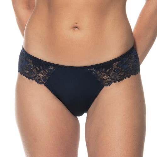 Mey Lingerie Luxurious marine blauw string