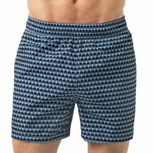 Mey Heren Crane Swarm marine blauw/blauw zwemshort