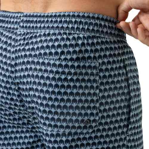 Mey Heren Crane Swarm marine blauw/blauw zwemshort