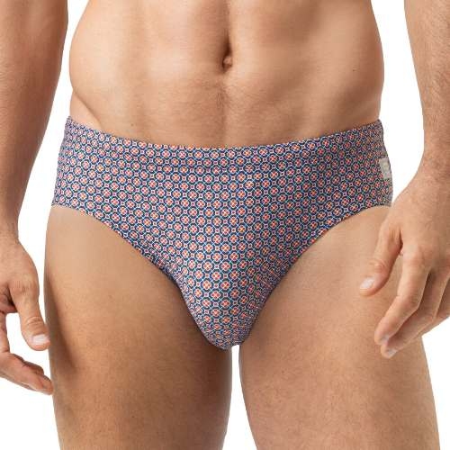 Mey Heren Geo Blossom blauw/rood zwemslip