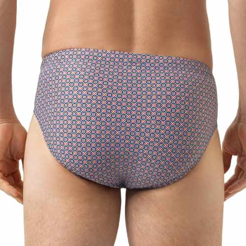 Mey Heren Geo Blossom blauw/rood zwemslip