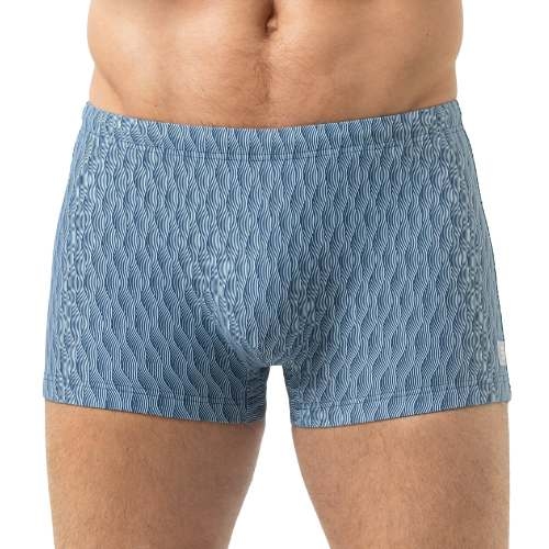 Mey Heren Wave Swing blauw zwemboxer