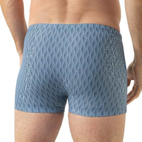 Mey Heren Wave Swing blauw zwemboxer