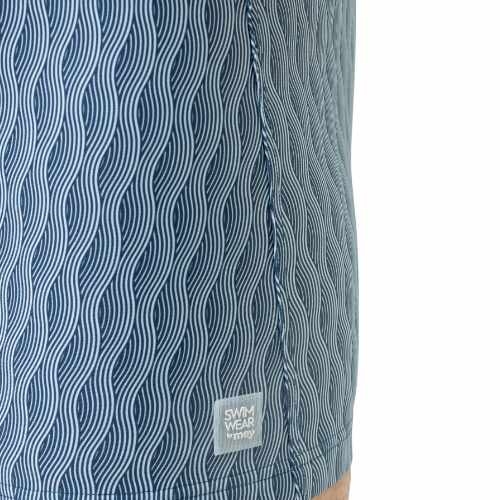 Mey Heren Wave Swing blauw zwemboxer