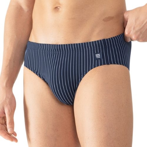 Mey Heren Saint Louis marine blauw zwemslip