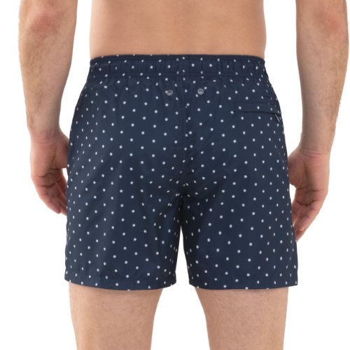 Mey Heren Dots marine blauw zwemshort