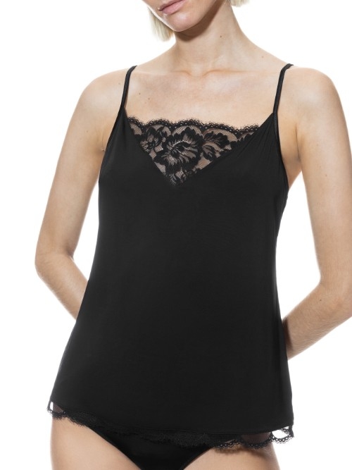 Mey Lingerie Poetry Vogue zwart spaghetti top
