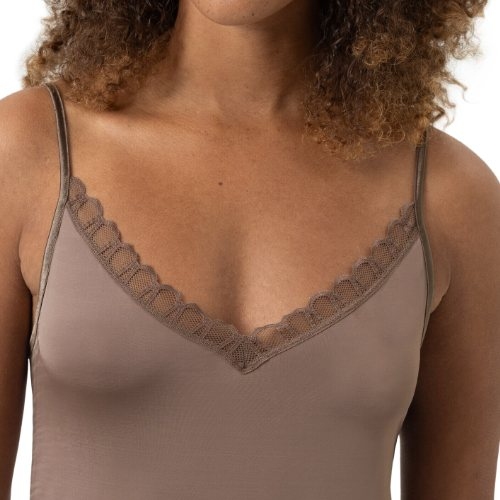 Mey Lingerie Poetry Temptation bruin spaghetti top