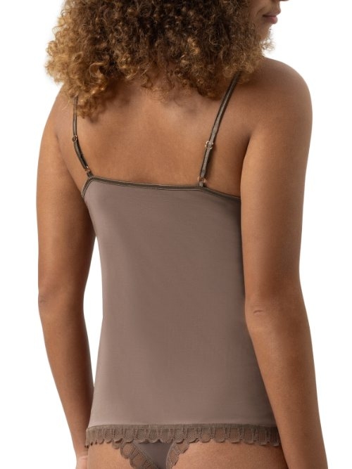 Mey Lingerie Poetry Temptation bruin spaghetti top