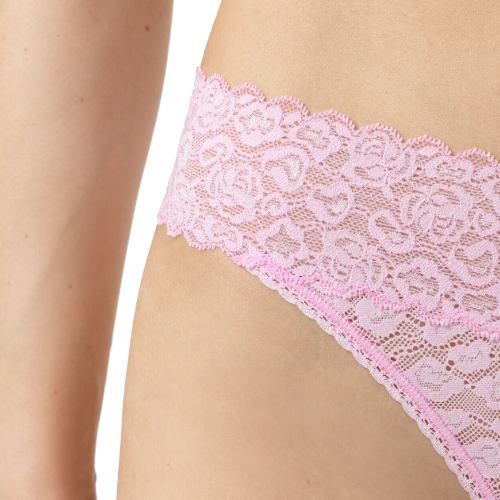 Mey Lingerie Savage Lace roze string
