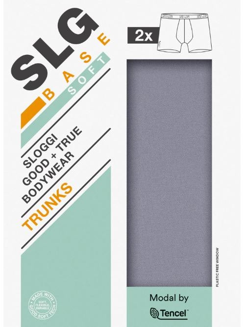 Sloggi Men SLG Base Soft grijs modal trunk