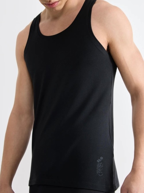 Sloggi Men SLG Base Soft zwart heren hemd