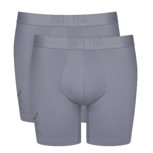 Sloggi Men SLG Base Soft grijs modal boxershort