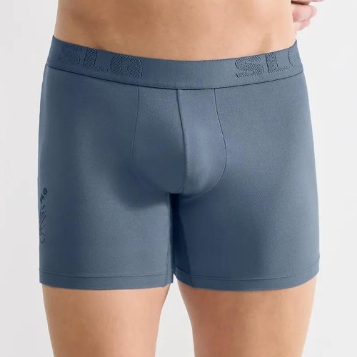 Sloggi Men SLG Base Soft blauw modal boxershort