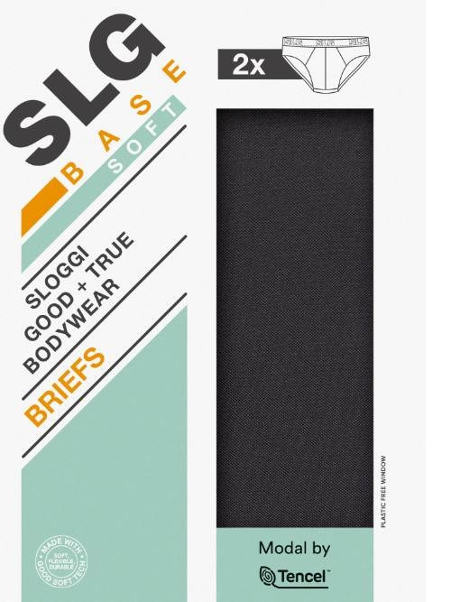 Sloggi Men SLG Base Soft zwart heren slip