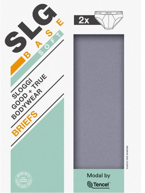 Sloggi Men SLG Base Soft grijs heren slip