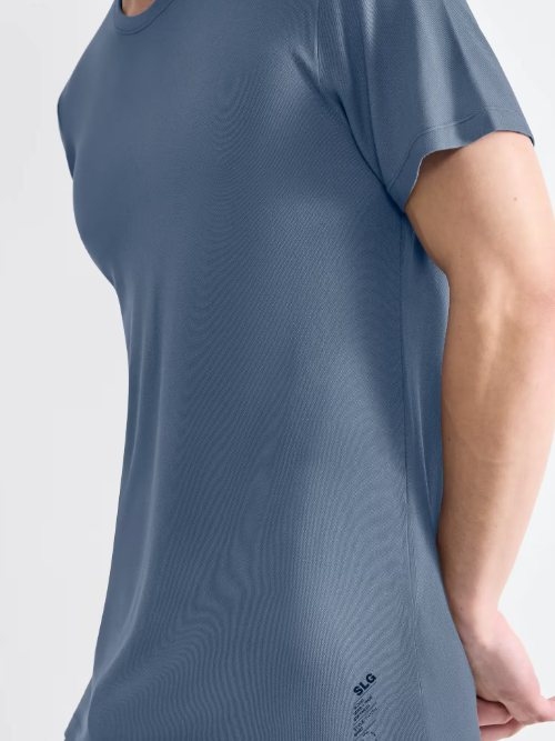 Sloggi Men SLG Base Soft blauw shirt