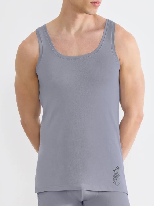 Sloggi Men SLG Base Soft grijs heren hemd