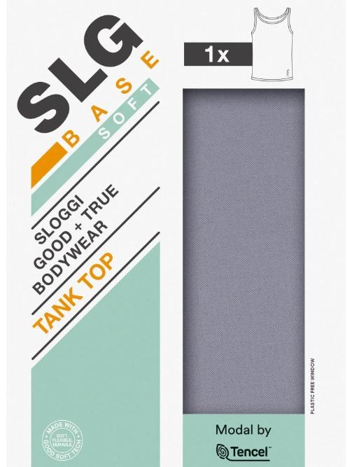 Sloggi Men SLG Base Soft grijs heren hemd