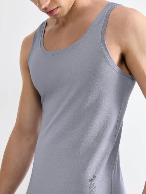 Sloggi Men SLG Base Soft grijs heren hemd
