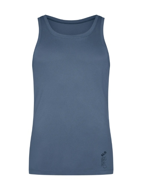 Sloggi Men SLG Base Soft blauw heren hemd