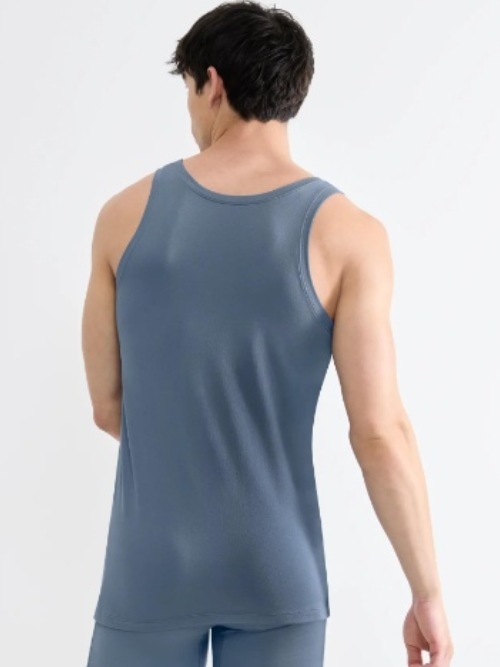 Sloggi Men SLG Base Soft blauw heren hemd