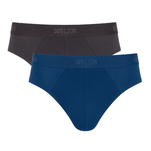 Sloggi Men SLG Base zwart/blauw heren slip