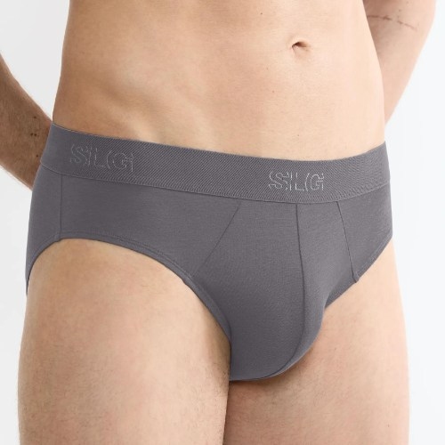 Sloggi Men SLG Base grijs/blauw heren slip