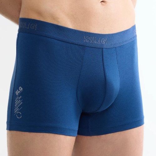 Sloggi Men SLG Base zwart/blauw katoenen trunk