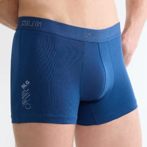 Sloggi Men SLG Base grijs/blauw katoenen trunk