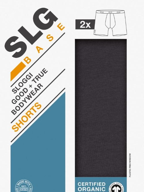 Sloggi Men SLG Base zwart katoenen boxershort