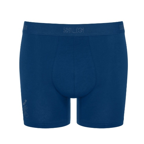 Sloggi Men SLG Base zwart/blauw katoenen boxershort