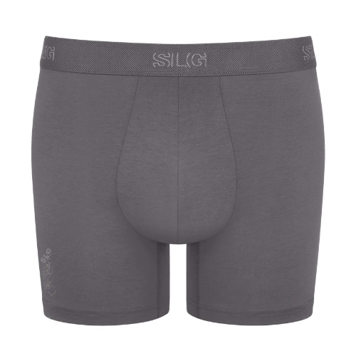 Sloggi Men SLG Base grijs/blauw katoenen boxershort