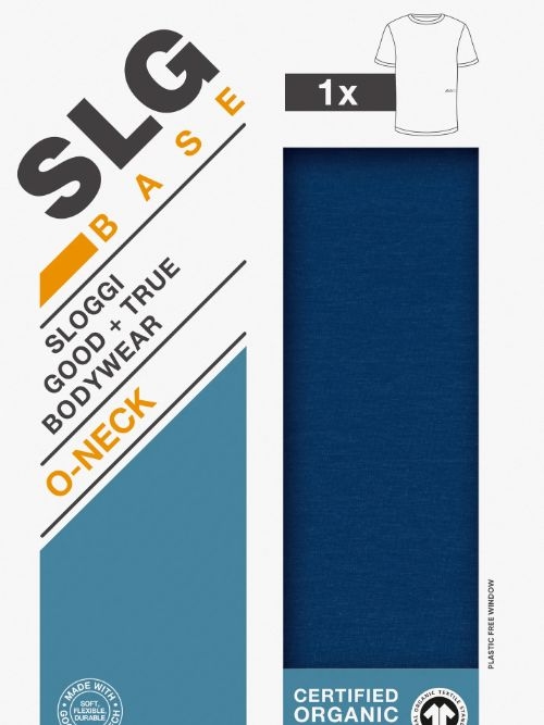Sloggi Men SLG Base blauw shirt