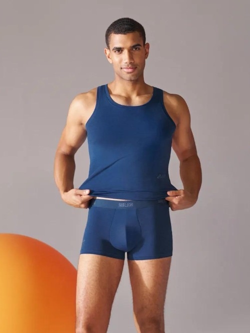 Sloggi Men SLG Base blauw heren hemd